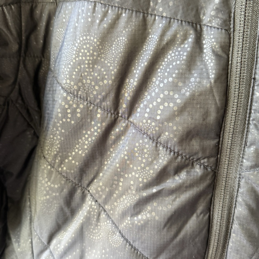 Helly Hansen Black Puffer Jacket With Swirl Detail Size XL - Picture 6 of 9